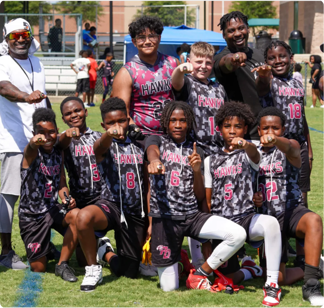 Red Oak Youth Football team